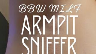 Topless BBW Teases Armpit Sniffing