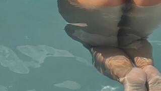 Hot Spa MILF – Wet Ass Tease & Toy Play