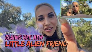 XZanthia – Giantess Goddess Finds a Tiny Alien - (SD 720p WMV)