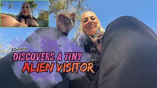 Giantess XZanthia Finds a Tiny Alien – Soft Size Play Fantasy (HD 1080p MP4)