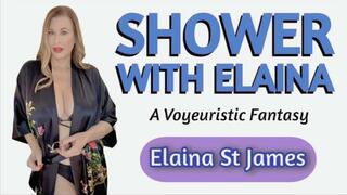 Voyeuristic Fantasy of watching Mature MILF Shower