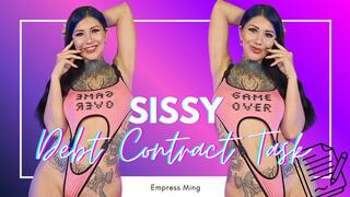Sissy Debt Contract Task #1