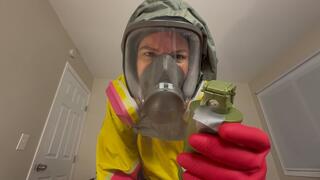 Hazmat Girlfriend Cuddle, Gassing, and Pegging