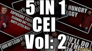 KingMarti: 5 in 1 Cum Eating Instruction CEI Vol 2 - Full HD 1080p