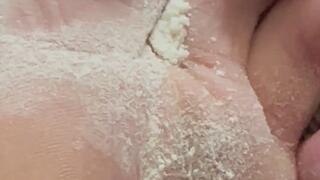 Eat my foot dust - a tasty treat!