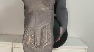 Breathe in the stink of my sweaty trainers & socks!