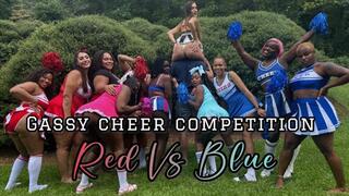 Fart University: Gassy Cheer Competition - Red Vs Blue