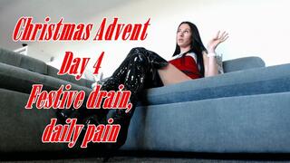 slaves advent calendar day 4- Festive drain, daily pain (WMV)