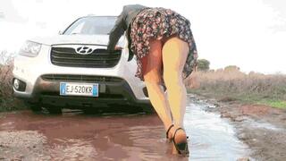 Mud and Puddles on the Road WMV (1920x1080) FHD
