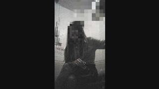 A beautiful, scary-looking Japanese woman cosplays and licks the nipples of a masochistic man, giving him a handjob and making him ejaculate.