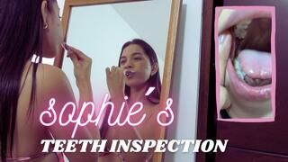 Sophie teeth inspection! 4K