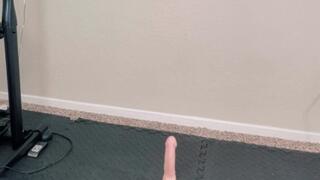 Riding a Dildo & Smacking My Ass