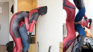 184 Nora fox fucked with blue pantyhose nylon