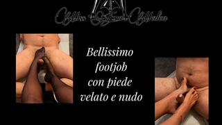 Feet joy con e senza nylon con il mio piede 43Eu - Feet joy with and without nylon with my foot 43Eu