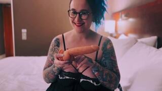 Maid Finds Your Girlfriends Dildo