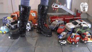 Toy car crush festival