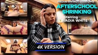 Afterschool Shrinking - Nadia White - POV - Cleavage - VR Sex - Shrinking - Teacher - 4K
