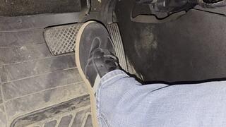 Driving in New sneakers 2