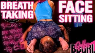 GoddessBBGRL Facesits her slave while wearing a Big Tipper's favorite Pants