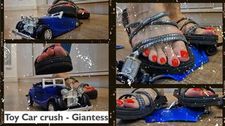 Crushing a toy car like an enraged giantess 1080FHD