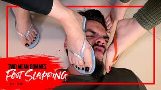 Nara and Louise in an Intense Foot Slapping Domination Session (720p EN-sub) Foot Domination - Foot Humiliation - Flip Flop - Face Slapping - Foot Slave - Foot Fetish