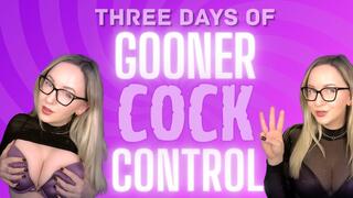 3 Days Of Gooner Cock Control + BONUS CLIP PLAYLIST
