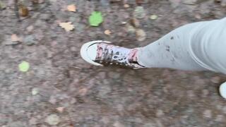 Pink Converse Muddy Walking - Part2