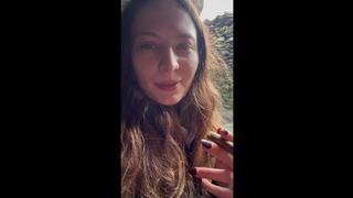 SMOKING A CIGAR IN THE LAKE DISTRICT WITH YOU AS MY ASHTRAY!
