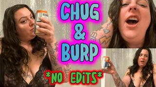 **NO EDITS** Raw & Unfiltered - Chug and Burp Close-Up With Goddess Malory Knox in Nightgown copy