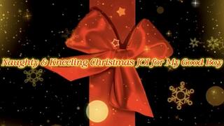 Naughty & Kneeling Christmas JOI