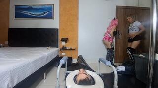 TWO GASSY GIRLS FARTING ON THERE FAVORITE PLACE By QWEEN, MELISSA RAMOS AND DANIEL SANTIAGO CAM BY ALINE FULL HD