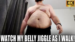 KingMarti: Watch My Belly Jiggle As I Walk - 4k UHD 2160p