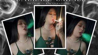 “Emerald Exhale - The Cigarette with Emerald Smoke