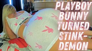 Playboy Bunny Turned Stink-Demon