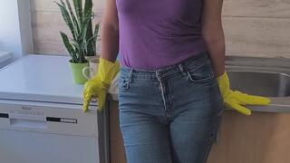 Milf Wasn't supposed to be tied and fucked, but she wanted to be