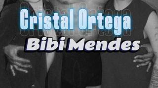 Mini Divas Bibi Mendes and Cristal Ortega having fun and getting it