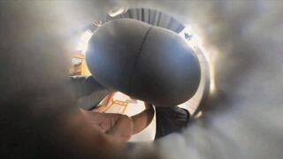 GINTESS ANNA humiliated the dwarf POV on her buttocks