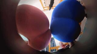 VR360 ERER LELE ANNA's big hips crush the dwarf