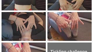 Tickling challenge with my girlfriend