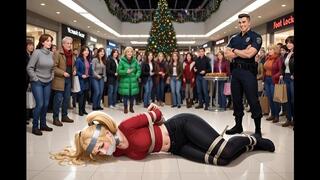 Bondage Confessions #534B: Hogtied and Humiliated in the Mall Spotlight (Animated)