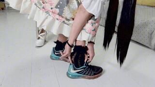 Foot humiliates ex-boyfriend qian20122305