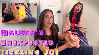 Maleka's Unexpected Tickling JOI 4k | Ditria and Maleka are due to have more private fun... but this day, Maleka has invited a new guest... YOU! Blindfolding, then revealing to Ditria her plans - she's gonna need a gag if she wants you to cum!