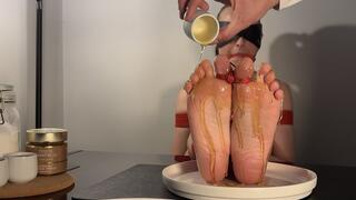 Foot Fetish Feast - Honey Glazed Soles