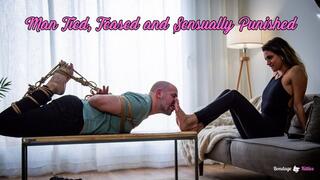 Man Tied, Teased and Sensually Punished (couple bondage) - Spanish (sub:English), WMV, HD720