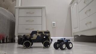 crush toys under you m