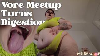 BBW Vore Meetups Turns Digestion - WMV