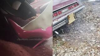 It sat for a MONTH! Lots of REVVING AND EXHAUST SMOKE!