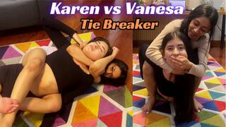 Petite vs Voluptuous - Karen Challenges Vanesa for a Tie Breaker Match Between Friends