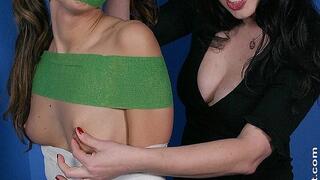 Anastasia Pierce Gets Her Revenge On Wrapped Hostage Isabella Sky!