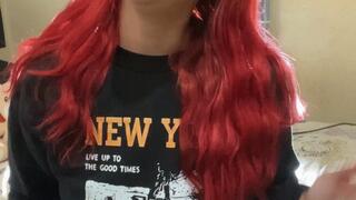 Chainsmoking 2 cigs after studying - Wearing glasses